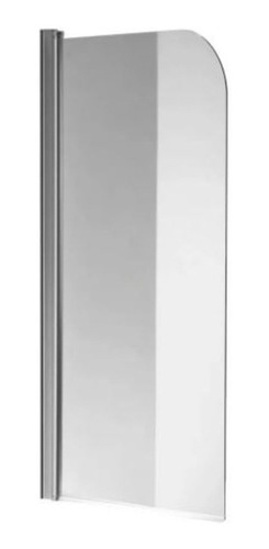 Mampara Baño Puerta Rebatible Vidrio Transparente 6 Mm Templado Pringles 140x80 Cm Garantia Fijacion