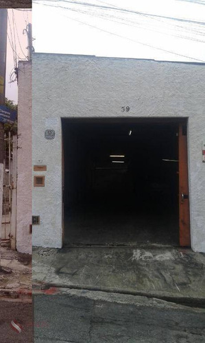 Galpão Com 240m De Área Construída No Bairro Jardins Dos Prados, Otima Localização. (j) - Ga0025