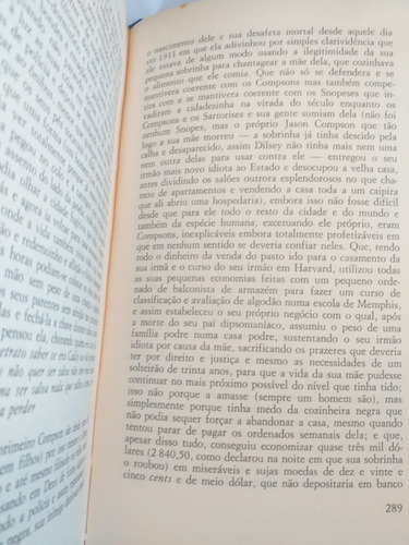 O Som E A Fúria (Usado)