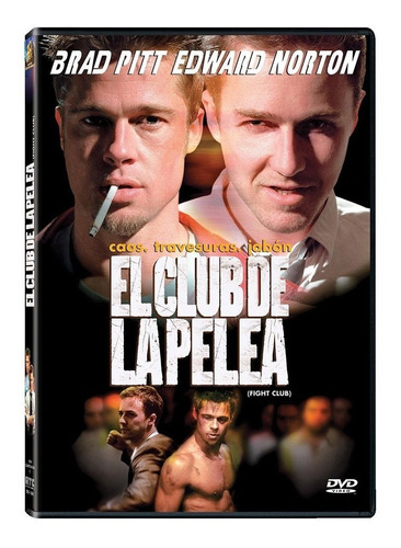 El Club De La Pelea Brad Pitt Película Dvd | MercadoLibre