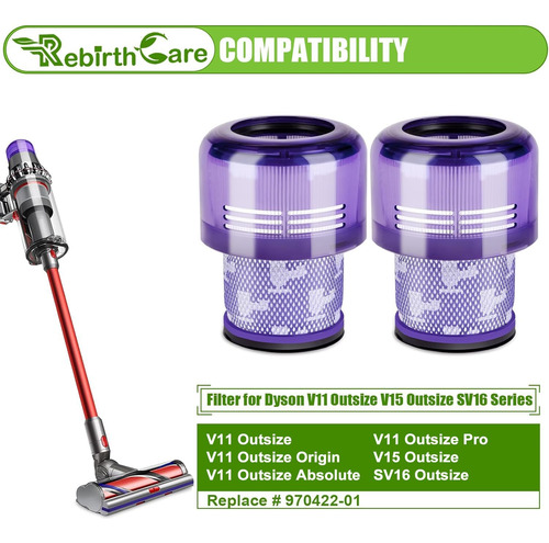 Filtro Grande Para Aspiradora V11 / Sv16 / Sv29