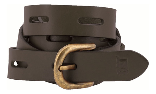 Cintos Caterpillar Womens Keva Belt Dark Brown Para Dama