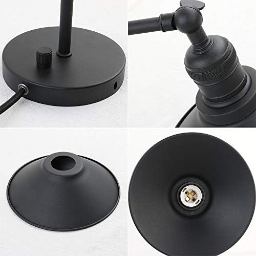 Phansthy Apliques De Pared Enchufables Con Interruptor Regul