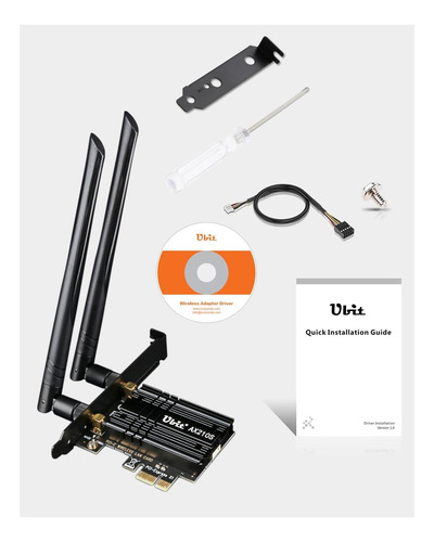 Wifi Ubit 6e 5400 Mbps For Wifi Pcie Wifi Card And