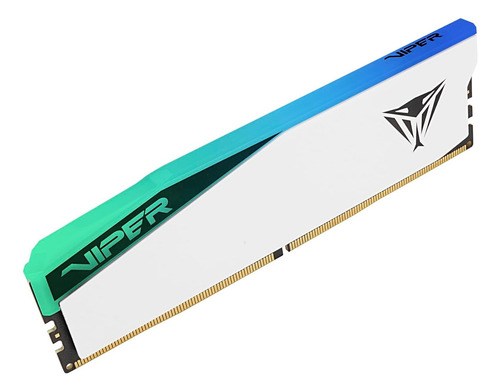 Memoria Ram Ddr5 Patriot 16gb 5600mhz Viper Rgb Blanco Cl36
