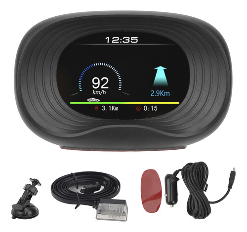 Projetor Head Up Universal Car Display Obd2+gps Hud