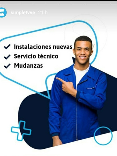 Imagen 2 de 5 de Servicio Técnico Simpletv Directv Movistartv Inter Satelital