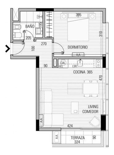 Imagen 15 de 15 de Apartamento 1 Dormitorio En Punta Del Este, Maldonado - Atlántico