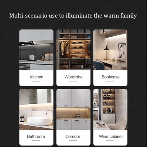 Luz Nocturna Led Inalámbrica Con Sensor De Movimiento