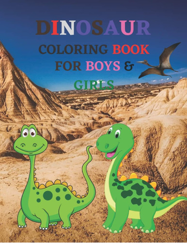 Libro: The Big Dinosaur Coloring Book: Jumbo Kids Coloring B