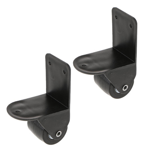 2 Pcs De Ruedas Giratorias De Equipajes Accesorio De