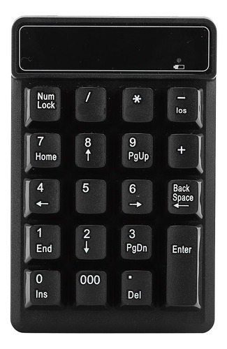 Teclado Numérico Bluetooth De 19 Teclas Con Conexión De 10 M
