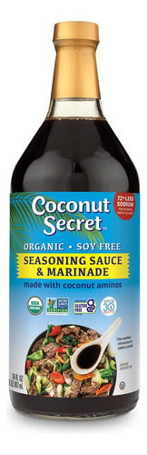 Coconut Secret - Salsa De Condimento Sin Soja De Coco Aminos