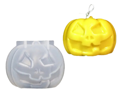 Molde Silicona Halloween Calabaza 