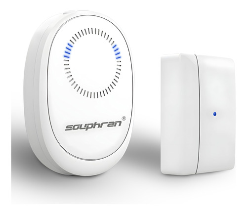 Souphran - Timbre Inalambrico Para Puerta Y Ventana, Sensor