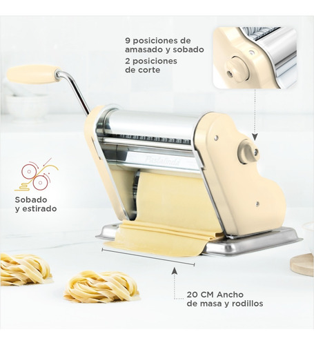 Imagen 5 de 10 de Pastalinda Máquina Clásica 200 Crema