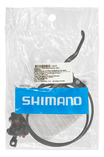 Freno De Disco Hidraulico Shimano Bl-mt 200 Delantero