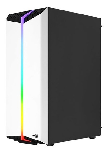 Imagen 4 de 8 de Gabinete Gamer Aerocool Bionic G V2 Rgb Blanco Media Torre