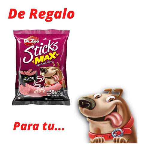 Golosinas Palitos Dr. Zoo Carne Asada 200gr Snacks + Regalo