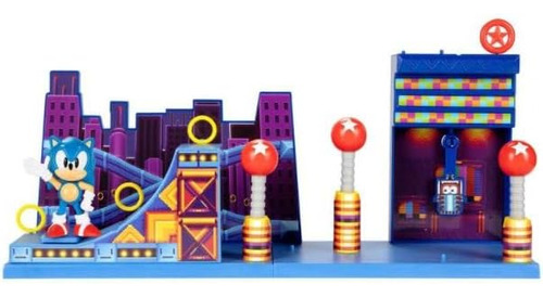 Sonic playset 35cm juego Zona studiopolis