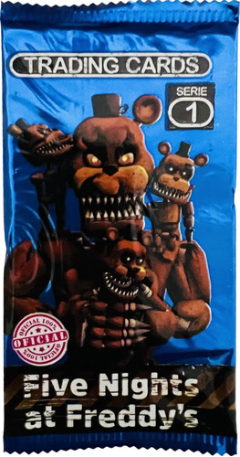  Five Night At Freddy's Cartas Serie 1 - Pack 50 Sobres