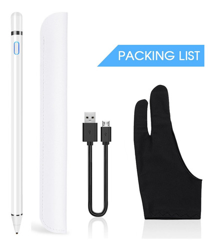 Imagen 6 de 8 de Lápiz Pro Para Tablet Samsung Galaxy Tab A / S / E + Guante