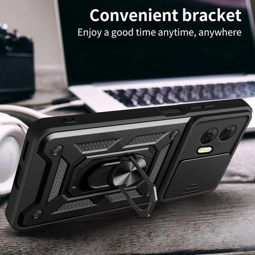 Funda Case Rude Use Para Moto G24 Power Carcasa + 10d Mica