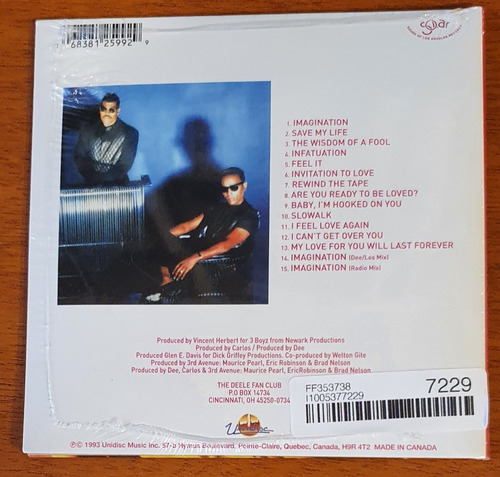 Cd - The Deele - In Invitation To Love