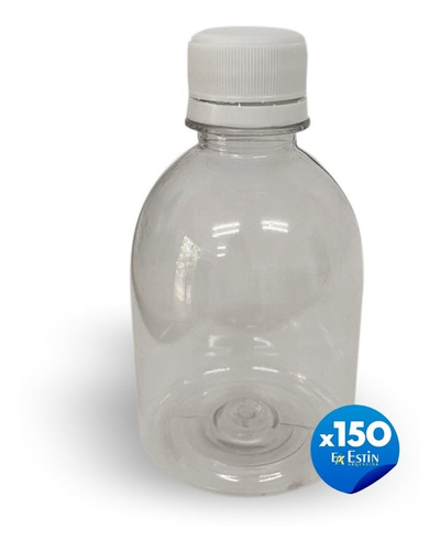 Botellas Plasticas Pet 250 Cc Tapa Rosca X 150 Un