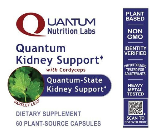 Quantum Nutrition Labs Kidney Support 60 Cápsulas
