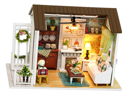Kit De En Miniatura Para Bricolaje Con Muebles, De De