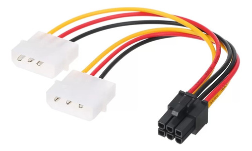 Cable Molex A 6 Pines Para Gpu