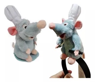 2-ratatouille De Peluche Con Hombros Magnéticos Y Diadema