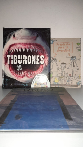 3 X 1000. Envìo Gratis: Tiburones 3d, Okino, Preparate Diver