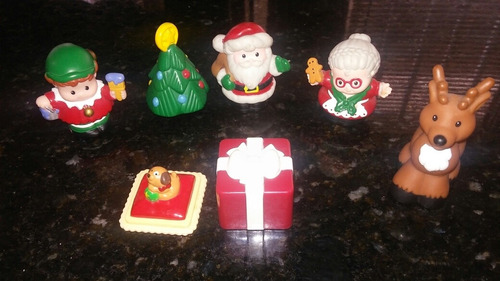 Navidad Little People. Set ( 6 Figuras )