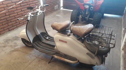 Imagen 2 de 4 de Moto Siambretta Antigua Original