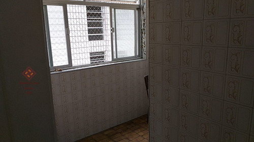 Apartamento Para Alugar No Bairro Marapé Em Santos - Sp. - 126-2