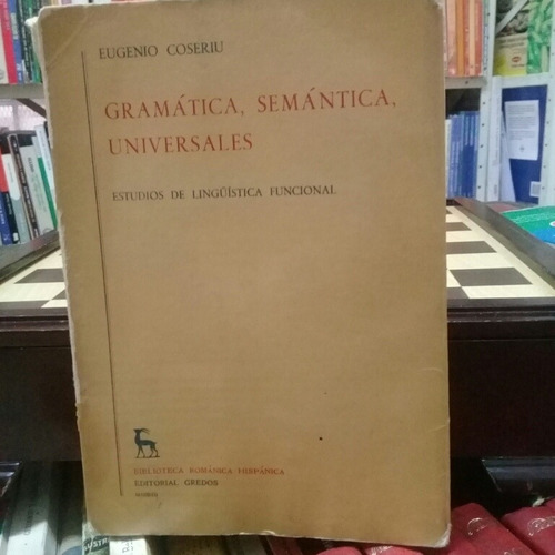 Libro Gramática,semántica Universales Gredos 