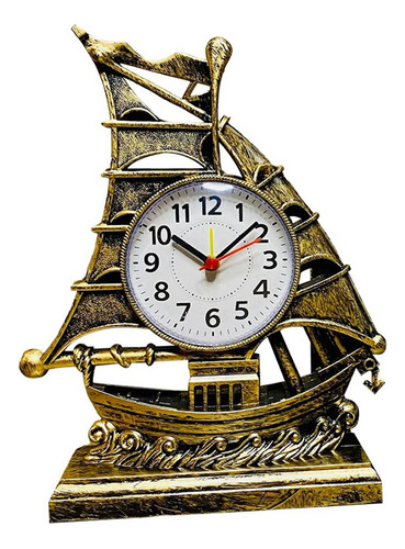 Reloj Despertador Para Mesa De Velero, Vintage, Modelo Retro