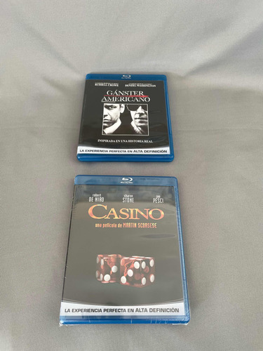 Paquete De Películas De Gánsters En Formato Blue Ray (Usado)