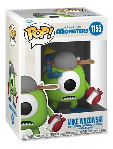 Muñeco Funko Pop Disney: Monsters Inc 20th - Mike.