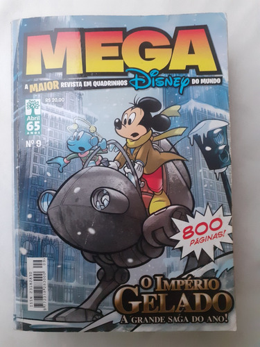 Mega Disney Nº 9  - Editora Abril - 2015