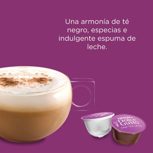 Cápsulas Nescafé Dolce Gusto Chai Tea Latte X 16
