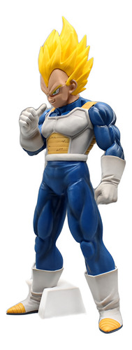 Figura Dragon Ball Z Vegeta En Pose Tamaño Gigante 28cm
