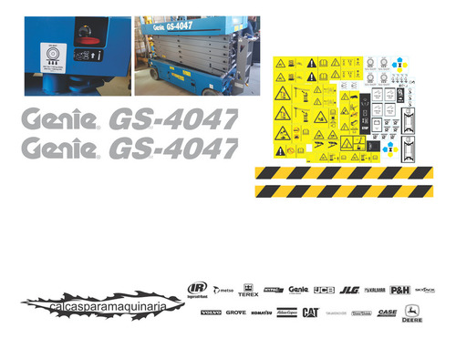 Kit De Calcas De Restauración Para Genie Gs 4047