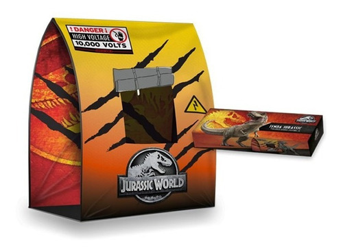 Tenda Jurassic World Acampamento Dinossauro - Pupee