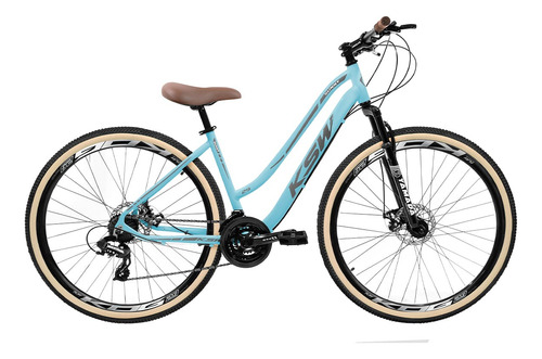 Bike Feminina Retrô Aro 29 Ksw Sunny 24v Shimano Freio Disco