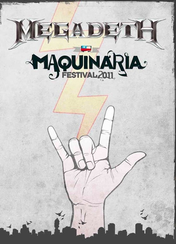 Megadeth: Maquinaria Festival, Chile 2011 (dvd + Cd)