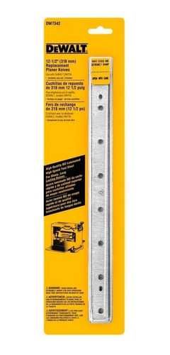 Cuchillas De Repuesto Para Cepillo 318 Mm Dewalt Dw7342 Dewa