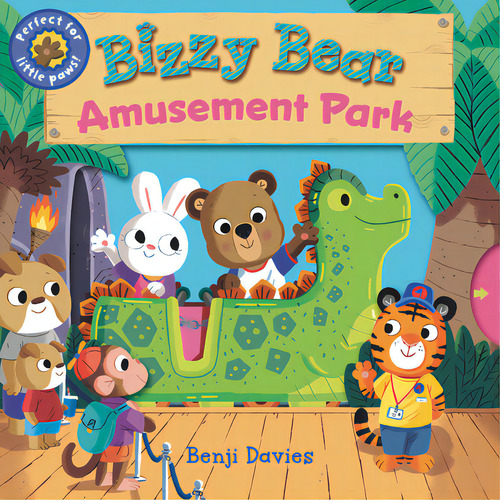 Bizzy Bear: Amusement Park, De Davies, Benji. Editorial Candlewick Books, Tapa Dura En Inglés